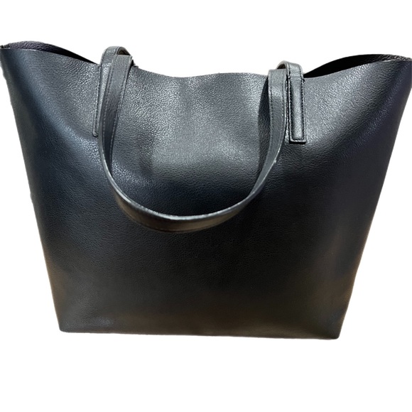 Kate Spade Tote bag Reversible black and gun metal color - Picture 3 of 12